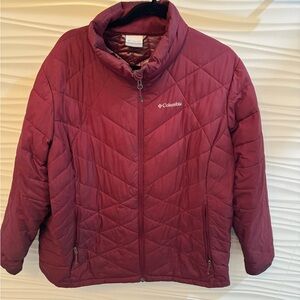 Women’s Plus Size Columbia Omni Heat winter coat